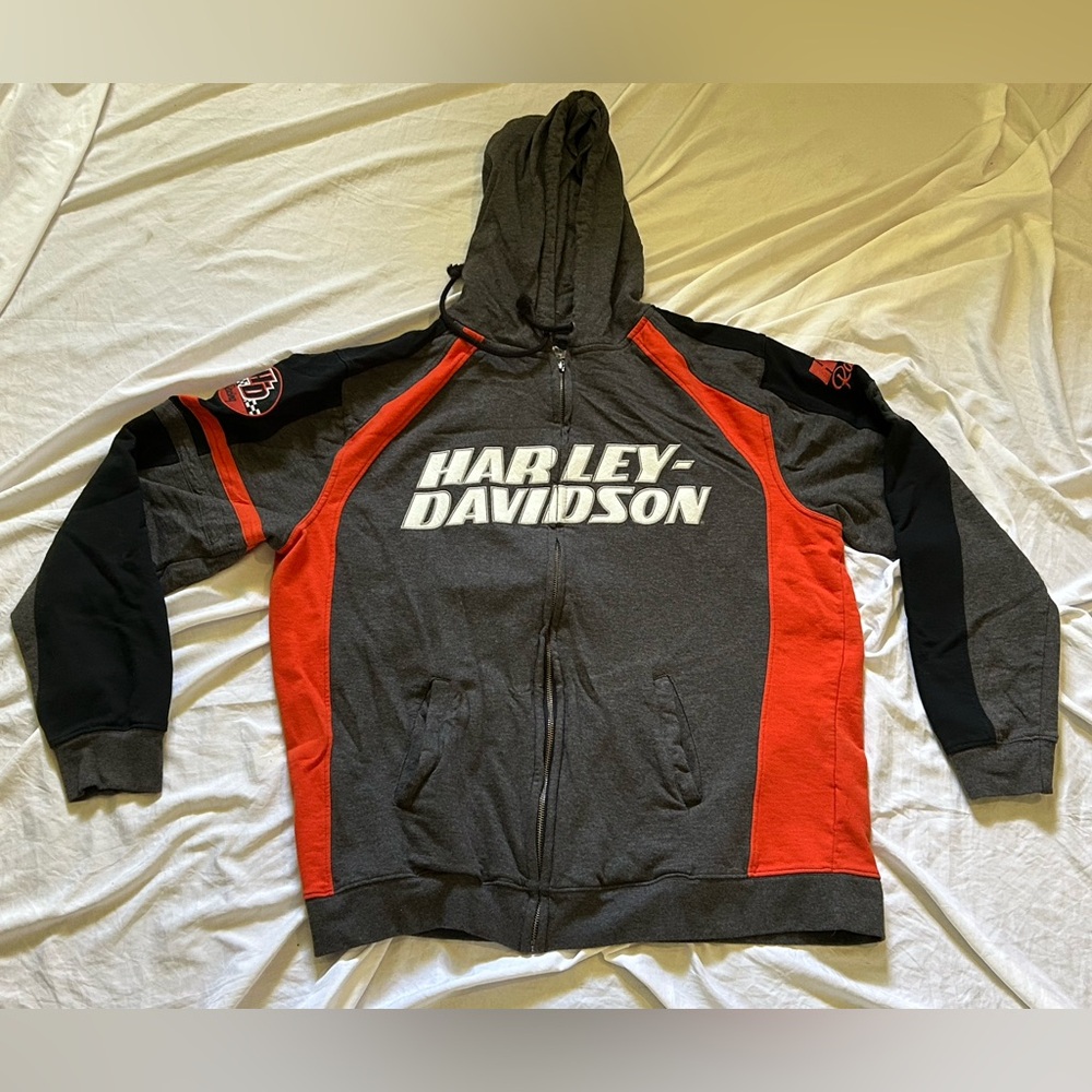 Harley Davidson racing hoodie size XL